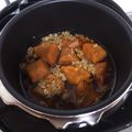 リコピん's cooksnap of when they made ☆圧力鍋★かぼちゃのそぼろ煮☆.