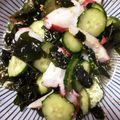 まりもひよこ's cooksnap of when they made ど定番惣菜タコときゅうりのお酢の物.