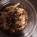 まりもひよこ's cooksnap of when they made 春一番土筆の玉子とじ.