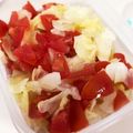 Amerixx's cooksnap of when they made 春キャベツとトマトで優しい味のお浸し♫.