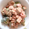ママSNOOPY's cooksnap of when they made ヘルシー♡ササミとアボカドのエビマヨ風.