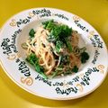 Keikomouse's cooksnap of when they made 菜の花と桜えびのワンポットミルクパスタ.
