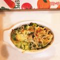 こみmommy's cooksnap of when they made ブロッコリーとしめじのマヨチーズ焼き.