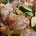 りんばたまま's cooksnap of when they made 鶏胸しっとり♡トマト胡瓜のさっぱり炒め.