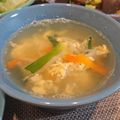 クックV1G7I2☆'s cooksnap of when they made ニラもやし卵スープ 簡単.