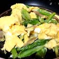 ゆりにゃーみゆにゃー's cooksnap of when they made 超速！アスパラベーコンふわふわ卵.