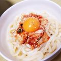 しおてむ's cooksnap of when they made 超簡単！キムチ月見うどん.