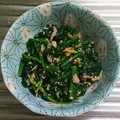 もぐ・ω・くま's cooksnap of when they made 簡単☆ほうれん草とツナのサラダ.