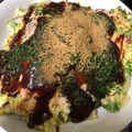 はるるん姫's cooksnap of when they made 白菜でお好み焼き☆もち明太チーズ☆.