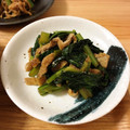 クック7YH7SY☆'s cooksnap of when they made 簡単！美味しい！小松菜とお揚げの煮びたし.
