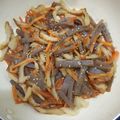 いぬのマフ's cooksnap of when they made ＊ちくわと人参とこんにゃくできんぴら風＊.
