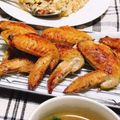 め（╹◡╹）'s cooksnap of when they made 焼くだけ簡単&適当 手羽先フライパン.