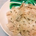 まぶたん's cooksnap of when they made ご飯がススム☆レンコンと豚肉の炒り煮.