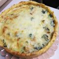 m_k_'s cooksnap of when they made 自慢のポテト生地キッシュ☆春野菜と桜エビ.
