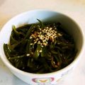 nammy's cooksnap of when they made ＜箸休め＞めかぶのきんぴら.
