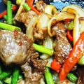クックIZ1K4H☆'s cooksnap of when they made スタミナ満点☆牛肉とにんにくの芽焼き肉.