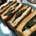 ベジベジーナ's cooksnap of when they made 厚揚げの梅シソチーズ挟み焼き♪♪.