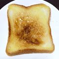 Chebsky's cooksnap of when they made フライパンでシュガートースト.