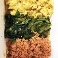 1男4女のママ's cooksnap of when they made 究極の時短＆節約！三色弁当.