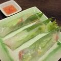 nanakohan's cooksnap of when they made スモークサーモンとアボカドの生春巻き.