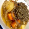 たまきてい's cooksnap of when they made 肉じゃが(めんつゆ)✩炊飯器で簡単.