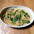 michicocco's cooksnap of when they made 小松菜たっぷり和風パスタ.