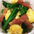 KotoLi☆'s cooksnap of when they made ハナッコリーとベーコンの炒め物.