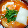 しゃとちゃん's cooksnap of when they made 暖か！とろとろ～☆キムチうどん.