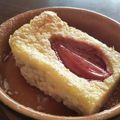 kontamama's cooksnap of when they made いちごのベイクドチーズケーキ☆.