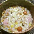 ジョングレ's cooksnap of when they made 子供と一緒に♫納豆チーズリゾット.