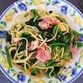 まん丸みかリン's cooksnap of when they made 春香る✤菜の花とベーコンの和風パスタ.