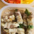Nekozame's cooksnap of when they made 豚バラ肉とエリンギの照り焼き.