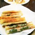 なっつなおこ's cooksnap of when they made 海老れんこん春巻き.