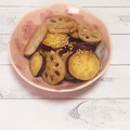 さくらん餅's cooksnap of when they made れんこんとさつまいもの優しい甘辛炒め.