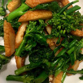 はに333's cooksnap of when they made 簡単☆さつま揚げとほうれん草の炒めもの♪.