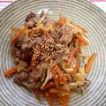 ぴよぴよもも's cooksnap of when they made くずきりのチャプチェ.