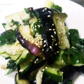 エスペロス's cooksnap of when they made 茄子ときゅうりの白だし即席漬け.