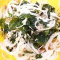 ゆでたまごの達人's cooksnap of when they made 新玉ねぎとワカメのツナマヨサラダ♪.