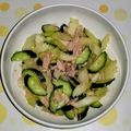 紅茶とチーズケーキ's cooksnap of when they made セロリ嫌いが絶賛！セロリときゅうりサラダ.