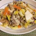 がとーしょこら's cooksnap of when they made 豚肉キャベツ厚揚げの味噌炒め.