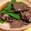 クックyamakyo's cooksnap of when they made 牛肉と絹さやのオイスターソース炒め.