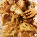 のぶ代's cooksnap of when they made 鶏肉とレンコンのうま塩ダレ.