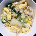 勇誓ママ's cooksnap of when they made 白菜と豚ひき肉の中華風あんかけ丼.