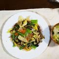 ウッシー母's cooksnap of when they made 大人の給食☆和風スパゲッティ.