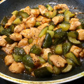 ゆうろくろう's cooksnap of when they made 【農家のレシピ】きゅうりとささみの甘酢炒.
