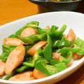 るるおか's cooksnap of when they made ピーマンとウインナーのシンプル炒め.