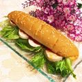 なつき☆ミ's cooksnap of when they made 鶏ハム(サラダチキン)アレンジ ドッグ♪.
