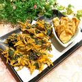 なつき☆ミ's cooksnap of when they made 生わかめと野菜のかき揚げ.