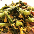 Minnie74's cooksnap of when they made のらぼう菜☆卵炒め.