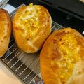 ユウコフスキー's cooksnap of when they made HBで作る＊粉豆腐のちぎりパン.